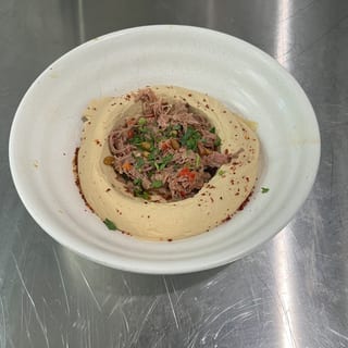 Hummus w/ Lamb