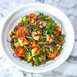 Mediterranean Lentil Salad
